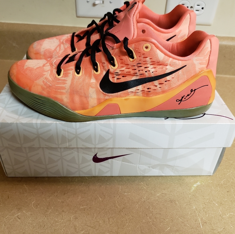 NIKE KOBE IX BRIGHT MANGO